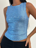 Women’s Sequin Glitter Tank Top