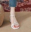 Women's Shoes Open Toe Thick Heel Sandals