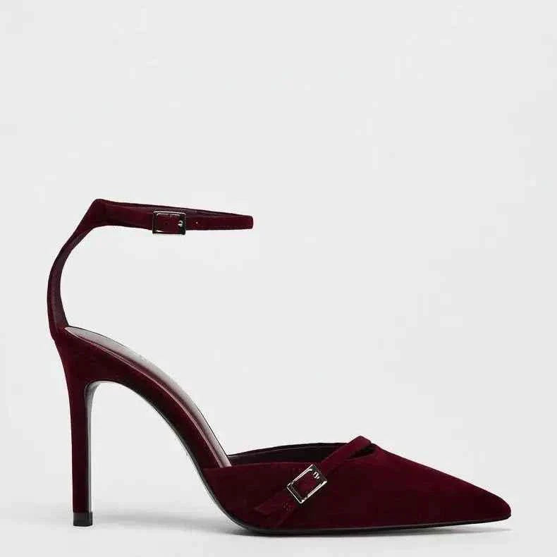 Women's Shoes With Velvet Effect