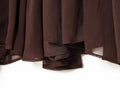 Women’s Simple and Comfortable Translucent Pleated Design Mid-length Skirt