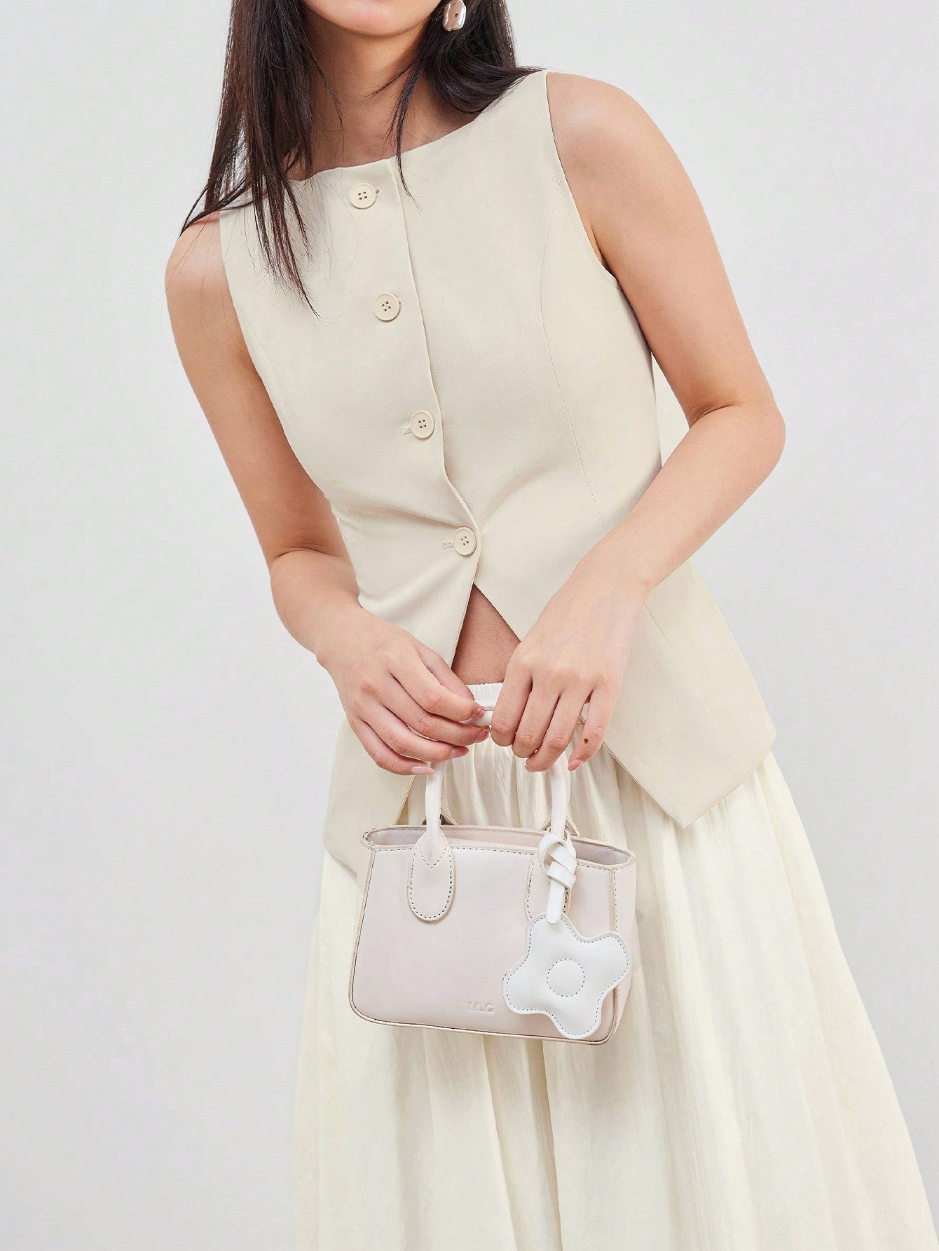 Women’s Single-Breasted Cinched Waist Camisole - XXS - Other