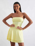 Women's Sleeveless Strapless Dress