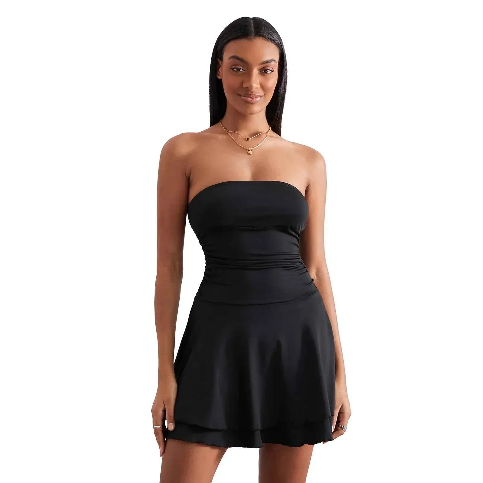 Women's Sleeveless Strapless Dress