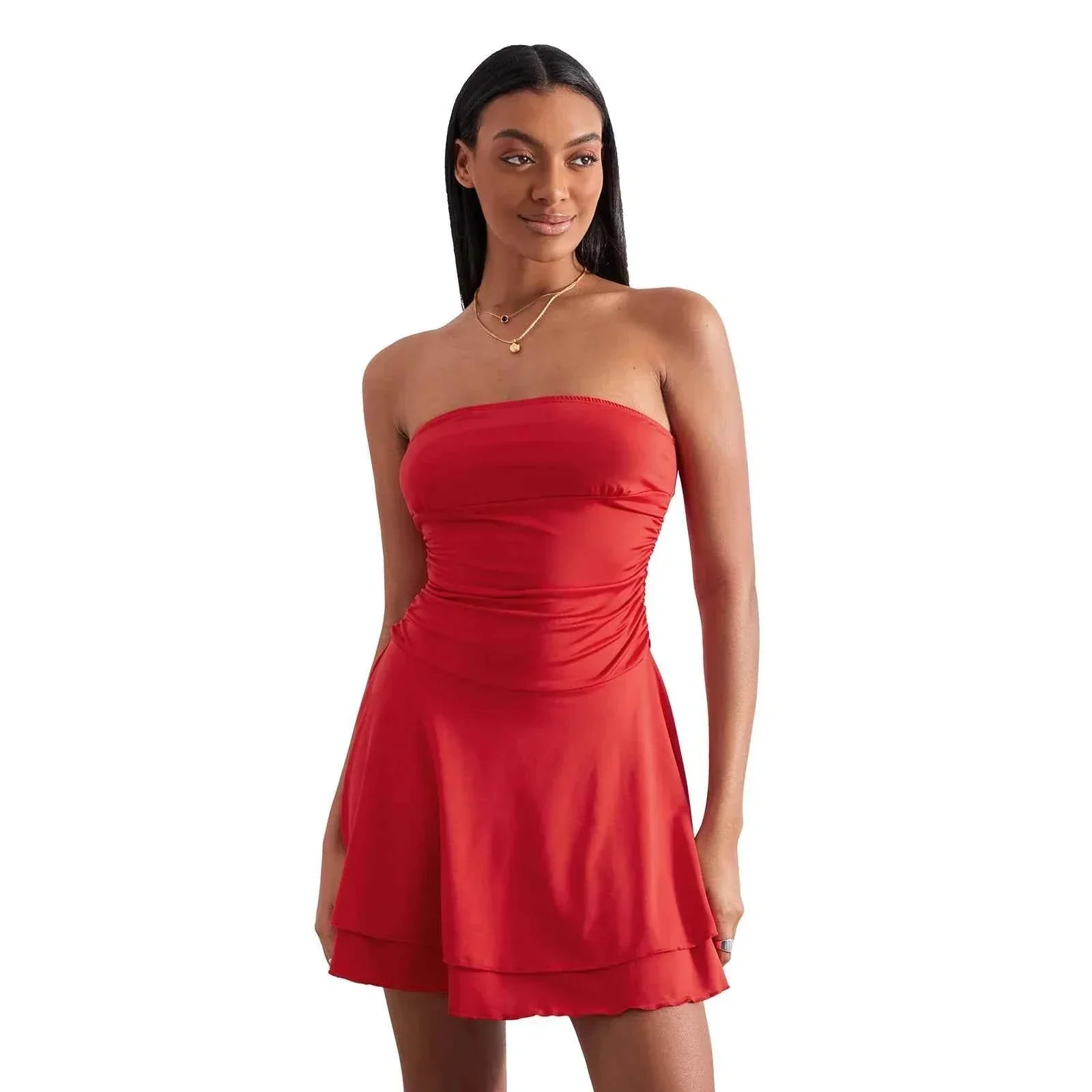 Women's Sleeveless Strapless Dress