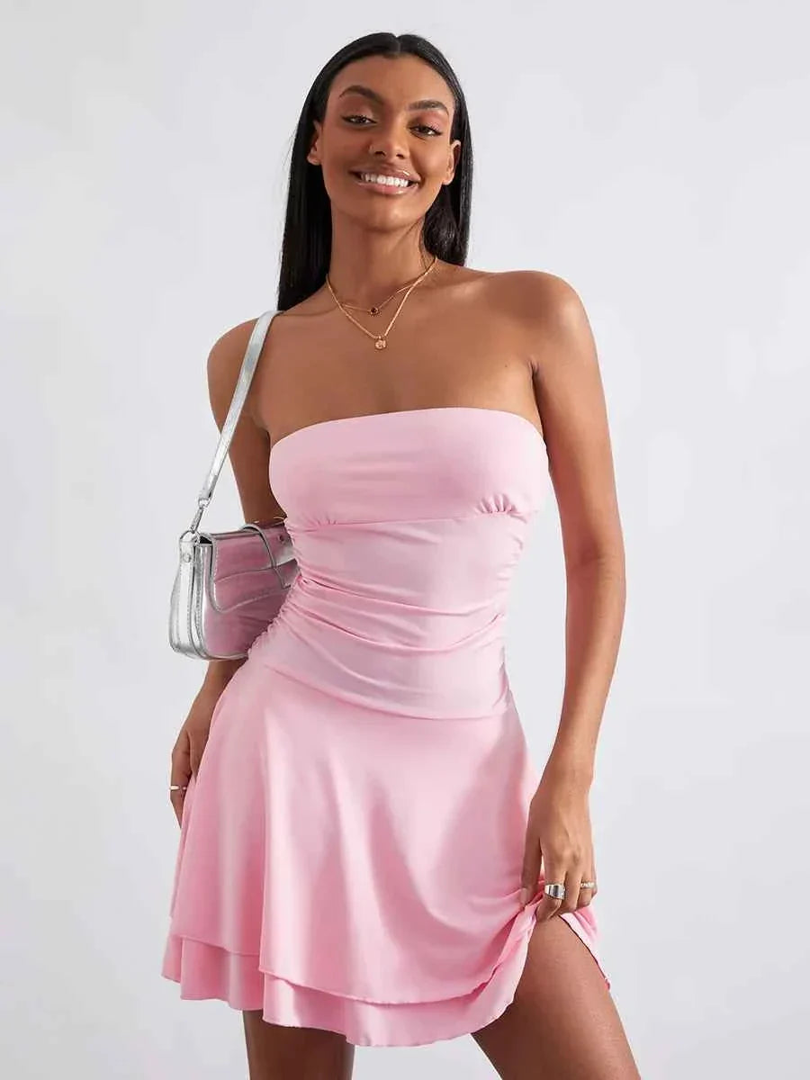 Women's Sleeveless Strapless Dress