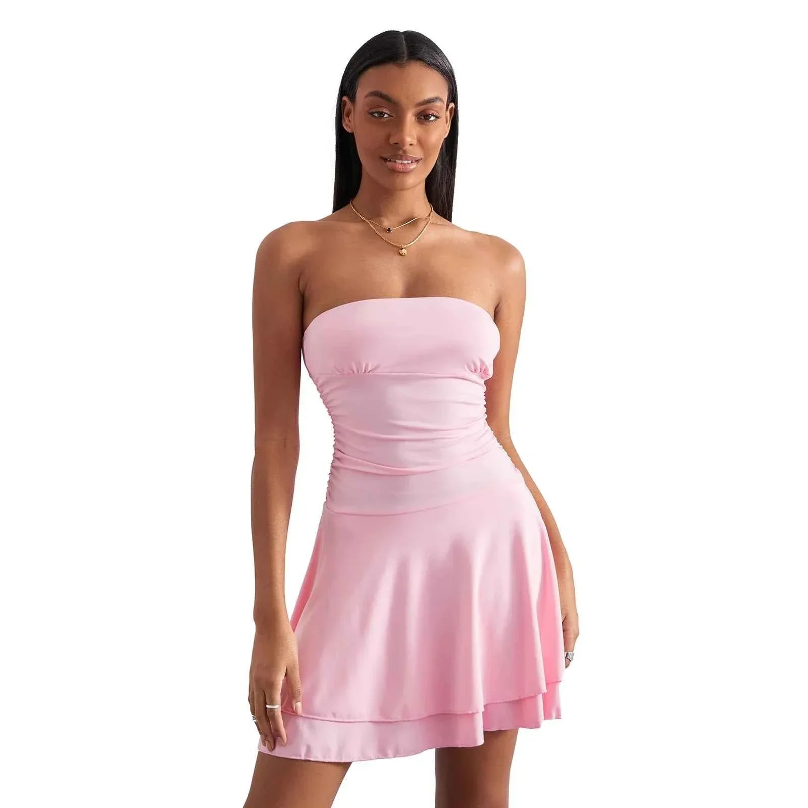 Women's Sleeveless Strapless Dress