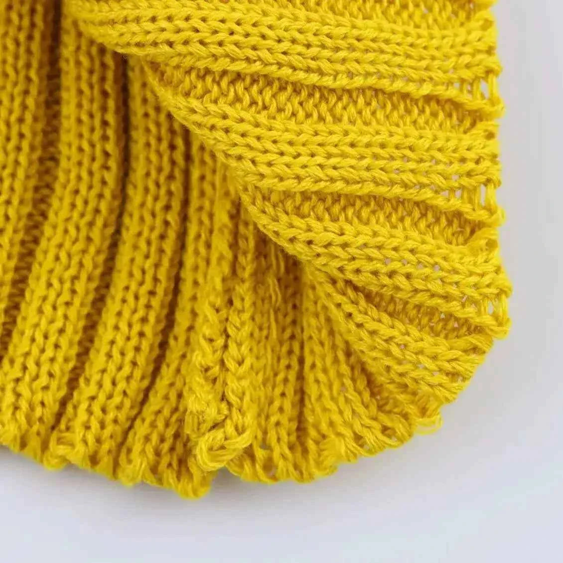 Women's Slim Fit Knitted Cardigan V-neck Long Sleeve