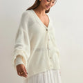 Women’s Solid Color Knit Cardigan