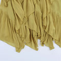 Women’s Splicing Irregular Versatile Solid Color Temperament Half Skirt