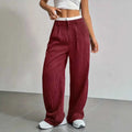 Women's Stripe Straight Pants