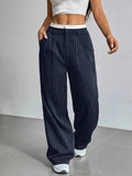 Women's Stripe Straight Pants