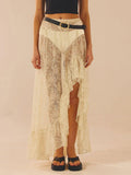 Women’s Summer Lace Long Skirt