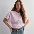 Women’S Summer Loose Short-Sleeved T-Shirt Top - Pink / S