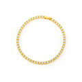 Women’s Tennis Bracelet Gem - 3mm7inch 18cm Gold - electronic accessories