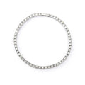Women’s Tennis Bracelet Gem - 3mm7inch 18cm Silver - electronic accessories