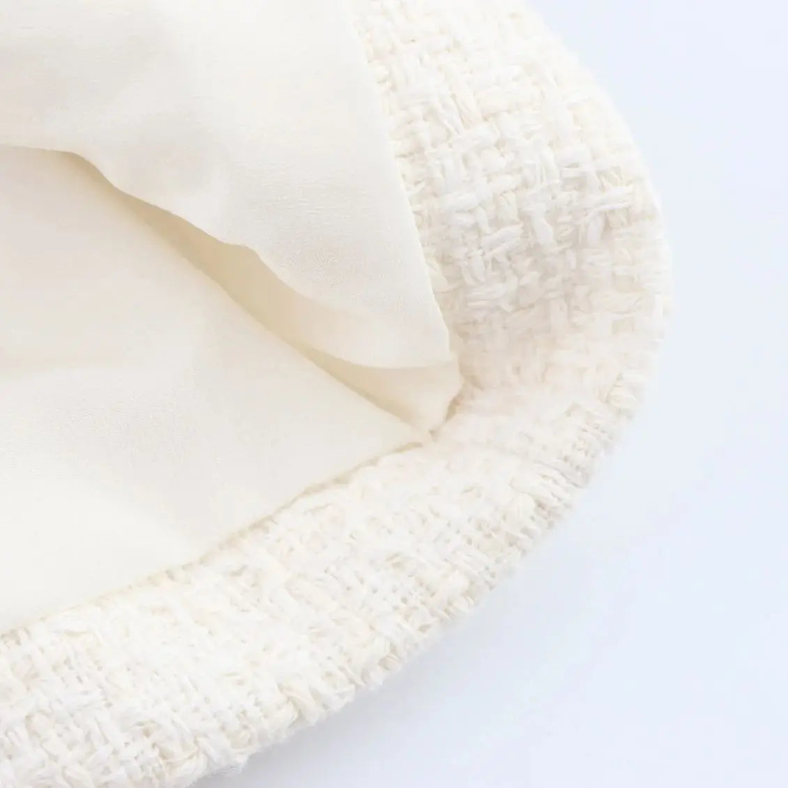 Women’s Texture Bow Lace-up Cropped Blazer