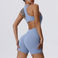 Women’s Tracksuit Yoga Set Jumpsuits One Piece - Light blue / M / CHINA