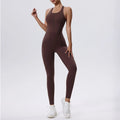 Women’s Tracksuit Yoga Set Zipper Jumpsuits
