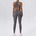 Women’s Tracksuit Yoga Set Zipper Jumpsuits