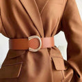 Women's Wide Version Outer Wearable Waist Belt