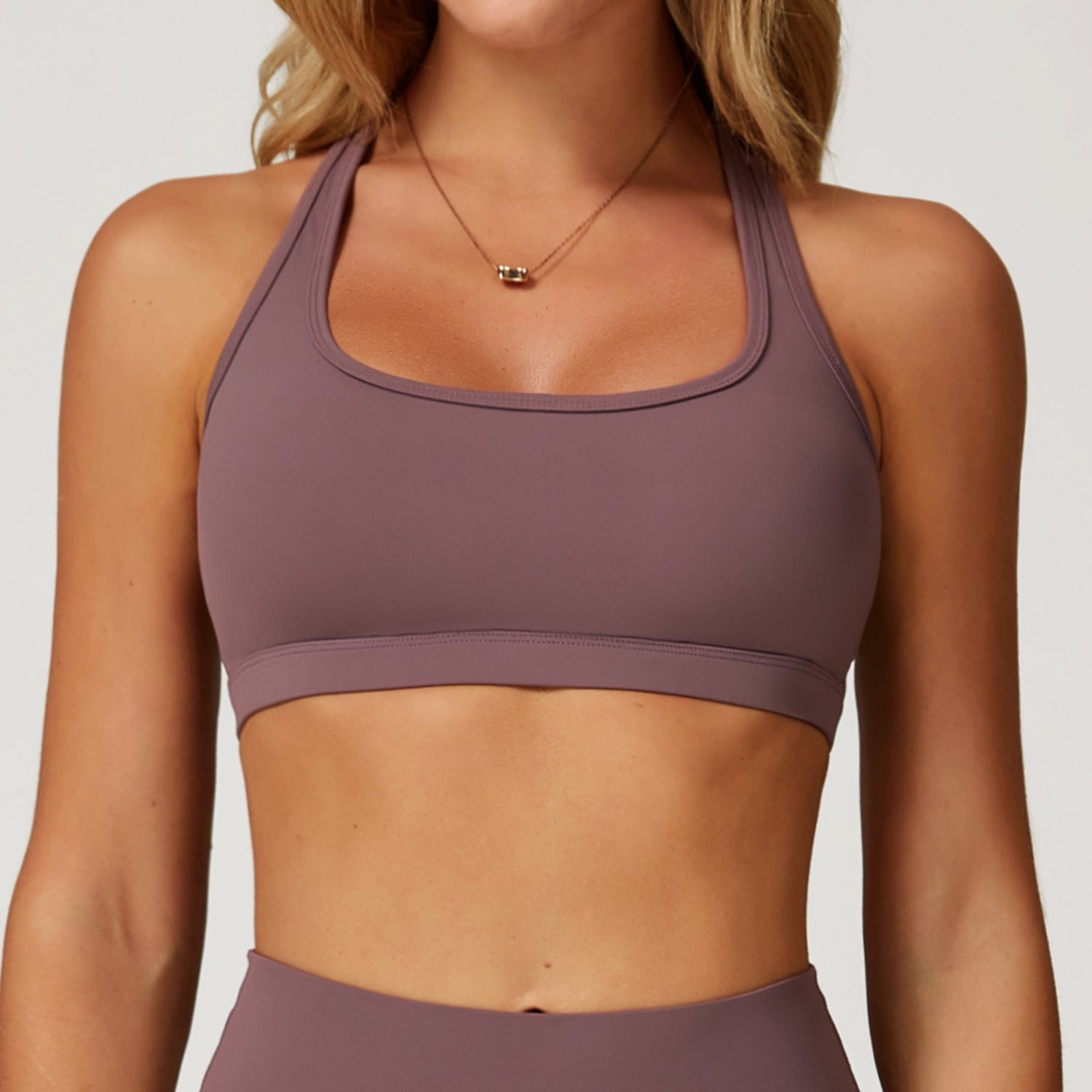 Women’s Yoga Bra Quick-drying Sports Underwear - Yunhui Purple / L - Other