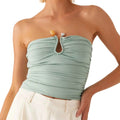 Women'sRuched Tube Top