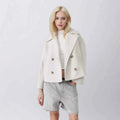 Woolen Jacket Women's Loose Fit
