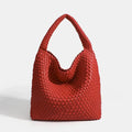 Woven Bag Purses and Handbags PU Leather For Women