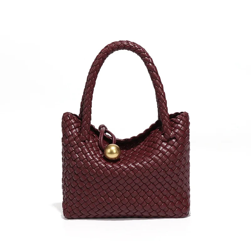 Woven Shoulder Bag for Women Crossbody Tote