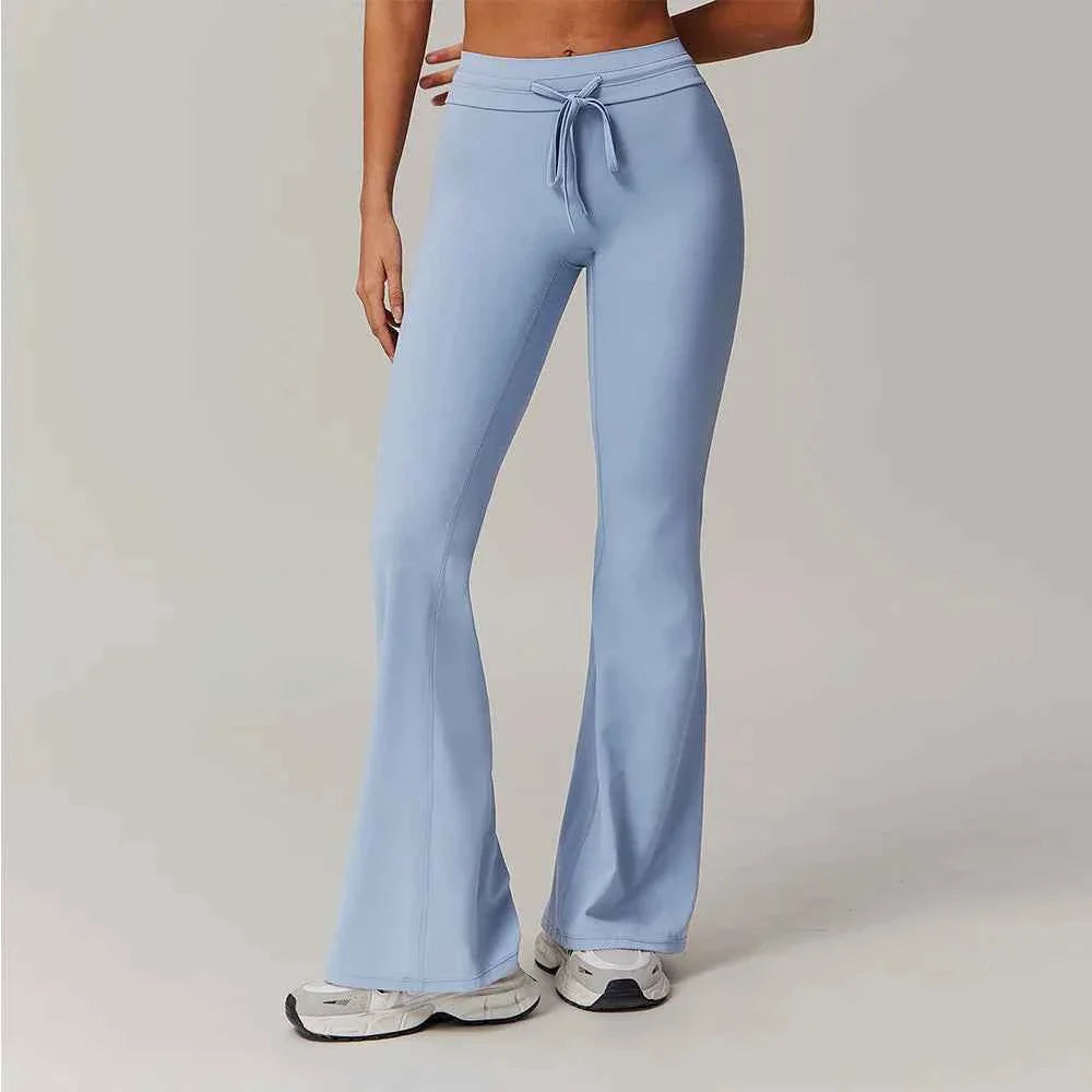 Yoga High Waist Bell-bottoms Breathable Leggings