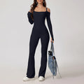 Yoga Jumpsuit Women’s Gym Fitness Bodysuits - Black / M / CHINA