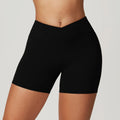 Yoga Shorts Women Fitness - Premium black / XL / CHINA