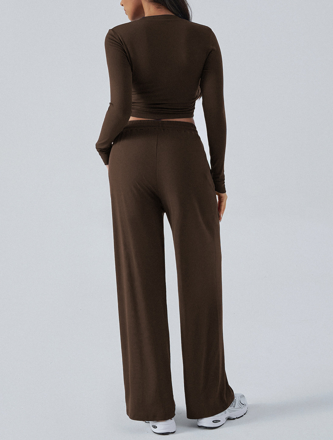 Yoga Sports Long Sleeve Inner Wear Trousers Suit Women - Other