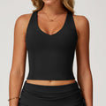 Yoga Vest H-shaped Beauty Back Quick-drying Fitness Ladies - Advanced Black / L - Other