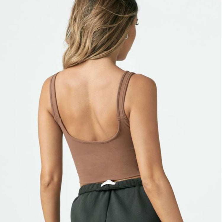 Yoga Vest Workout Top Women’s Sports Base Sling - Other